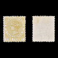 8867: Western Australia SGT1 1d Bistre 1879 Sc#AR1 MiT1A Mint MH C£110
