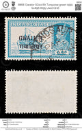 8868: Gwalior SG111 6A Turquoise green 1939 Sc#96 Mi95 Used C£16
