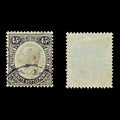 8870: Straits Settlements SG208a 45c Black 1918 Sc#163 Mi147xa Used C£35