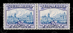 8878: South Africa SG58 2x 2d Blue & Violet 1938 Mi81-82 Mint MLH C£75, view 3