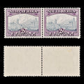 8879: South Africa SG58a 2x 2d Grey & Dull purple 1941 Mi83-84 Mint MVLH C£65