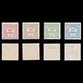 8883: Crete SGB2-B5 Set of 4. Perf 11½ 1898 Sc#2-5 Mi2-5 Mint MH C£77