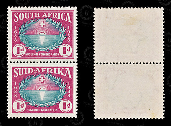 8885: South Africa SG82-84 Set of 3 In pairs 1939 Sc#B9-B11 Mi131-132-135-136 Mint MLH C£55, image 4