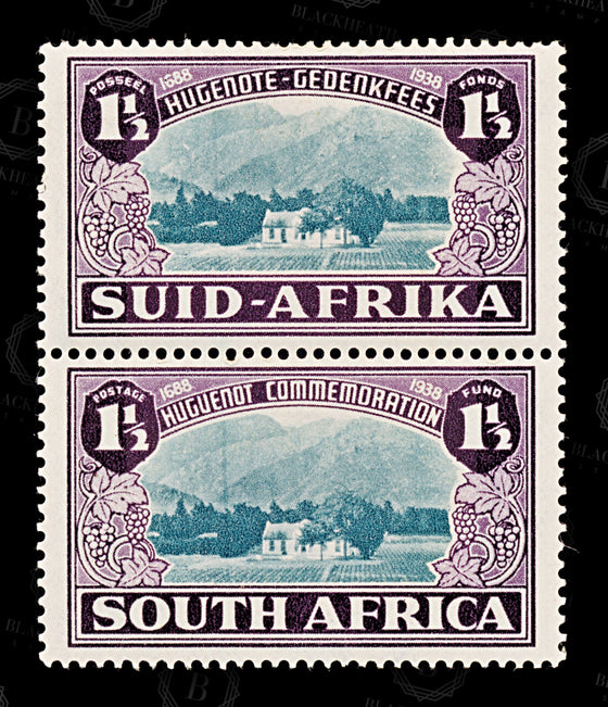 8885: South Africa SG82-84 Set of 3 In pairs 1939 Sc#B9-B11 Mi131-132-135-136 Mint MLH C£55, image 6