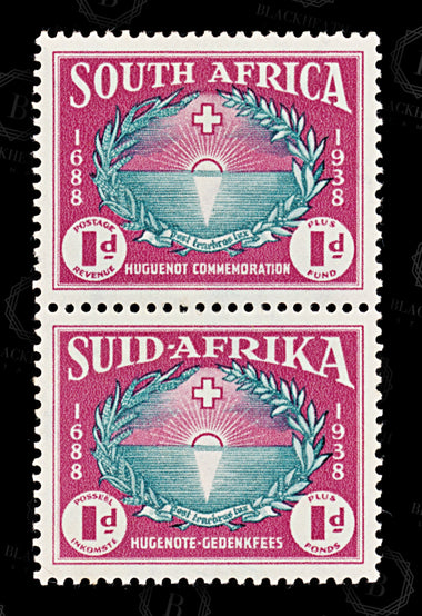 8885: South Africa SG82-84 Set of 3 In pairs 1939 Sc#B9-B11 Mi131-132-135-136 Mint MLH C£55, image 8