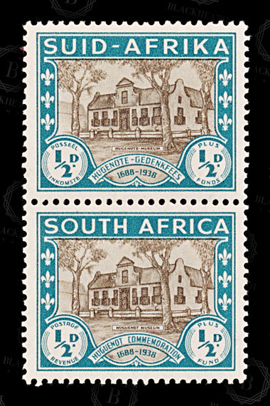 8885: South Africa SG82-84 Set of 3 In pairs 1939 Sc#B9-B11 Mi131-132-135-136 Mint MLH C£55, image 10