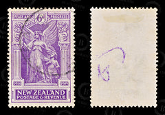 8889: New Zealand SG457 6d Violet 1920 Sc#169 Mi159 Used C£22, view 2
