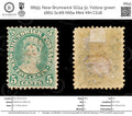 8895: New Brunswick SG14 5c Yellow green 1860 Sc#8 Mi6a Mint MH C£18