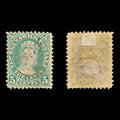 8895: New Brunswick SG14 5c Yellow green 1860 Sc#8 Mi6a Mint MH C£18