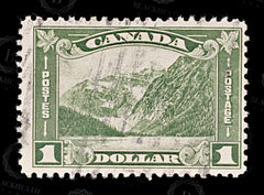 8901: Canada SG303 $1 Olive green 1930 Sc#177 Mi155 Used C£40, view 3