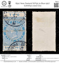 8912: New Zealand SGF90 2s Blue 1907 Sc#AR32 Used C£11