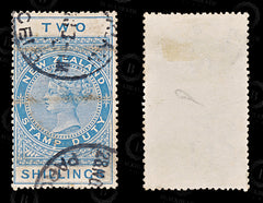 8912: New Zealand SGF90 2s Blue 1907 Sc#AR32 Used C£11, view 2