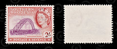8913: Southern Rhodesia SG87 2s Purple & Scarlet 1953 Sc#90 Mi89 Used C£11, view 2
