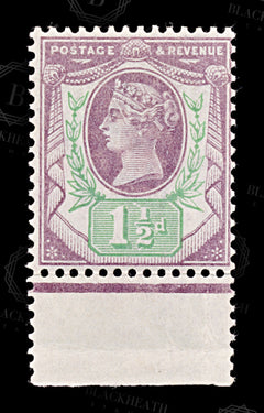 8920: GB SG198 1½d. Line Breaks in Tablet. K29 1887 Sc#112 Mi87b Mint MNH C£180, view 3