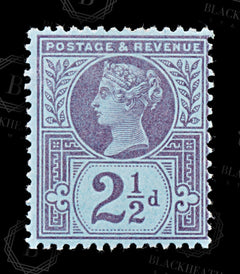 8921: GB SG201 2½d Violet 1887 Sc#114 Mi89b Mint MVLH C£25, view 3