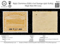 8950: Dominica SG60 1½d Orange 1920 Sc#55 Mi56 Mint MH C£11