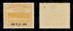 8950: Dominica SG60 1½d Orange 1920 Sc#55 Mi56 Mint MH C£11, view 2