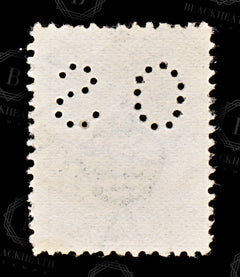 8953: Australia SGO43 2d Bluish grey 1918 Sc#OB45 MiD35I Used C£15, view 4
