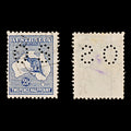 8954: Australia SGO44 2½d Deep blue 1917 Sc#OB46 MiD36 Used C£38