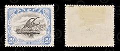 8964: Papua SG69 2½d Black &  Dull blue 1909 Sc#37a Mi28YC Mint MH C£10, view 2