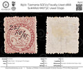 8972: Tasmania SGF23 Fiscally Used 1868 Sc#AR20 MiST3C Used C£190