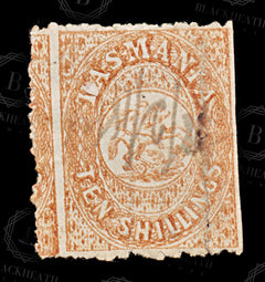 8973: Tasmania SGF16 Fiscally Used 1869 Sc#AR14 MiST8D Used C£275, view 3