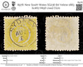 8978: New South Wales SG236 8d Yellow 1883 Sc#67 Mi56 Used C£20
