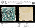 8982: New South Wales SG215a P12 1884 Mi45 Used C£100