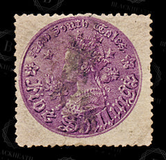 8983: New South Wales SG174a 5s Deep lilac 1875 Sc#44 Mi31a Used C£35, view 3