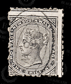 8986: New South Wales SG237ca P13x10 1882 Mi57 Used C£28, view 3
