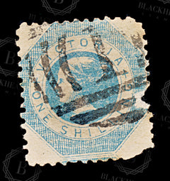 8995: Victoria SG81 1s Indigo 1859 Sc#25 Mi6A Filler C£16, view 3