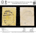 8998: Victoria SG292a 2s6d Brown orange 1884 Sc#AR38a MiST20 Used C£15