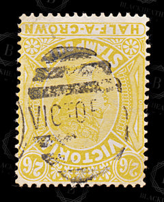 8998: Victoria SG292a 2s6d Brown orange 1884 Sc#AR38a MiST20 Used C£15, view 3