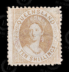 9000: Queensland SG126 MNG 1880 Sc#55b Filler C£950, view 3