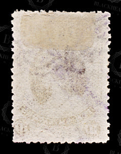 9007: Queensland SG155 10s Brown 1882 Sc#77 Mi61X Used C£50, view 4