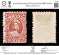 9008: Queensland SG159 5s Rose 1886 Sc#81 Mi65 Used C£42