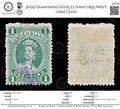 9009: Queensland SG165 £1 Green 1895 Mi62Y Used C£100