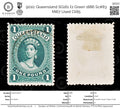 9010: Queensland SG161 £1 Green 1886 Sc#83 Mi67 Used C£85