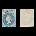 9016: South Australia SG10 6d Violet blue 1857 Mi6 Used C£200
