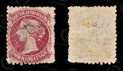 9019: South Australia SG86 2s Crimson 1869 Sc#53e Used C£21, view 2