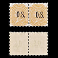 9022: South Australia SGO59 Pair 1896 Sc#O69 MiD32C Mint MNH C£110