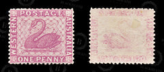 9023: Western Australia SG103 1d Pink 1888 Sc#59 Mi31 Mint MLH C£35, view 2