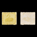 9024: Western Australia SG76 1d Olive yellow 1882 Sc#49 Mi23C Mint MNG C£30