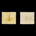 9025: Western Australia SG90 ½d Olive yellow 1884 Sc#55 MiA28A Mint MH C£17
