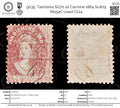9035: Tasmania SG70 1d Carmine 1864 Sc#29 Mi15aC Used C£24