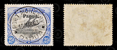 9046: Papua SG24 2½d Black &  Ultramarine 1906 Sc#14 Mi12 Used C£15, view 2