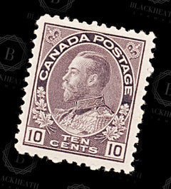 9049: Canada SG211 10c Reddish purple 1912 Sc#116a Mint MH C£140, view 3