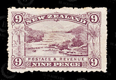 9052: New Zealand SG346 9d Purple 1906 Sc#117k Mi109F Mint MH C£1500, view 3