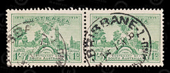 9056: Australia SG163 1s Green 1936 Sc#161 Mi136 Used C£30, view 3