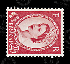 9058: GB SG519a 2½d Carmine red 1954 Sc#296b Mi261IY Mint MNH C£12, view 3